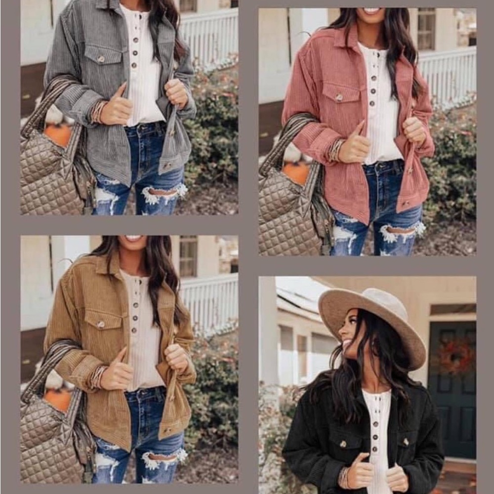 Corded Shacket